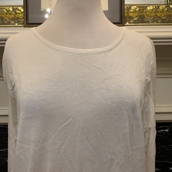NWT MNG cream light weight tunic sweater - Picture 2 of 6